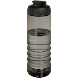 H2O Active® Eco Treble bidon z otwieraną pokrywką o pojemności 750 ml ciemnografitowy, czarny (21047900)