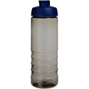 H2O Active® Eco Treble bidon z otwieraną pokrywką o pojemności 750 ml ciemnografitowy, niebieski (21047904)