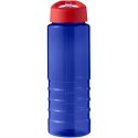 H2O Active® Eco Treble bidon z pokrywką z tutką o pojemności 750 ml niebieski, czerwony (21048210)