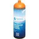 H2O Active® Eco Vibe 850 ml, bidon z kopułową pokrywką ciemnografitowy, pomarańczowy (21048402)