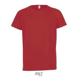 SPORTY Dziecięcy T-Shirt Czerwony XL (S01166-RD-XL)