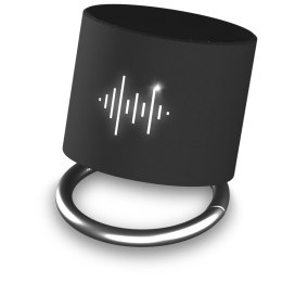 Głośnik z podświetlanym logo SCX.design S26 czarny (2PX02490)