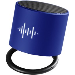 Głośnik z podświetlanym logo SCX.design S26 reflex blue, czarny (2PX02452)