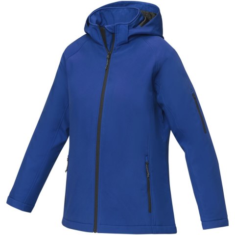 Notus damska ocieplana kurtka softshell niebieski (38339520)