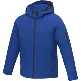 Notus męska ocieplana kurtka softshell niebieski (38338520)