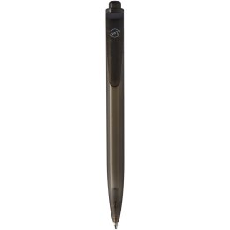 Thalaasa długopis kulkowy z plastiku pochodzącego z oceanów czarny (10783590)