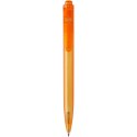 Thalaasa długopis kulkowy z plastiku pochodzącego z oceanów pomarańczowy (10783531)