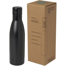 Vasa butelka ze stali nierdzwenej z recyklingu z miedzianą izolacją próżniową o pojemności 500 ml posiadająca certyfikat RCS cza