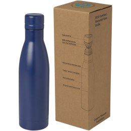 Vasa butelka ze stali nierdzwenej z recyklingu z miedzianą izolacją próżniową o pojemności 500 ml posiadająca certyfikat RCS nie