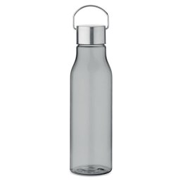 Butelka RPET z zakrętką 600 ml przezroczysty szary (MO6976-27)