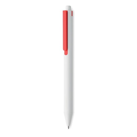 Długopis z przyciskiem z ABS czerwony (MO6991-05)