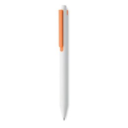 Długopis z przyciskiem z ABS pomarańczowy (MO6991-10)