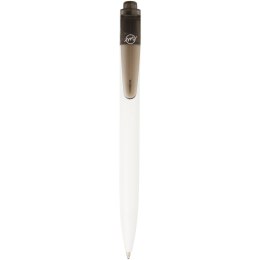 Thalaasa długopis z plastiku pochodzącego z oceanów czarny przezroczysty, biały (10786190)