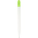 Thalaasa długopis z plastiku pochodzącego z oceanów zielony przezroczysty, biały (10786161)