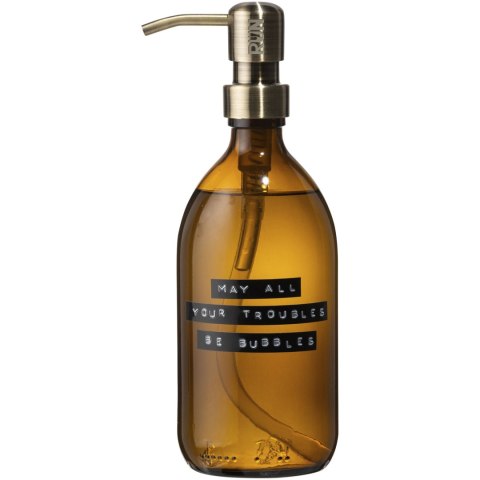 Wellmark Bubbles dozownik mydła do rąk o pojemności 500 ml amber heather (12631011) Wellmark Bubbles dozownik mydła do rąk o pojemności 500 ml amber heather (12631011)