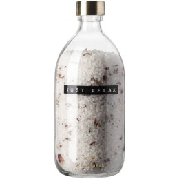 Wellmark Just Relax sól do kąpieli o różanym zapachu i pojemności 500 ml przezroczysty bezbarwny (12630701)
