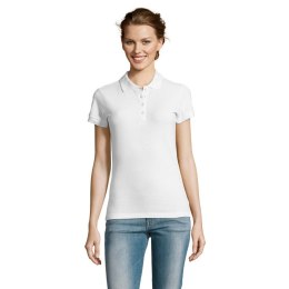 PEOPLE Damskie POLO 210g Biały 3XL (S11310-WH-3XL)