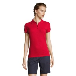 PEOPLE Damskie POLO 210g Czerwony 3XL (S11310-RD-3XL)