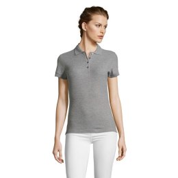 PEOPLE Damskie POLO 210g grey melange 3XL (S11310-GY-3XL)