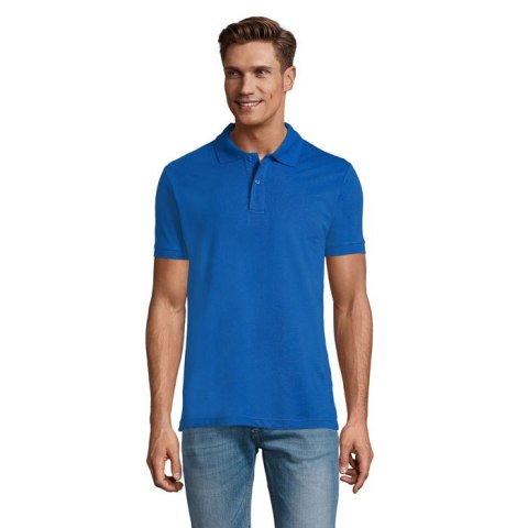 PERFECT Męskie POLO 180g Niebieski 4XL (S11346-RB-4XL)