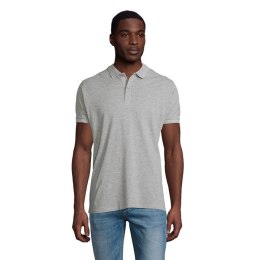 PLANET Męskie POLO 170g grey melange 3XL (S03566-GY-3XL)