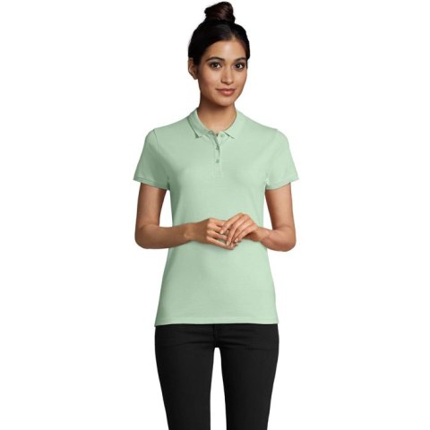 PLANET WOMEN POLO 170g Frozen Green L (S03575-GN-L)