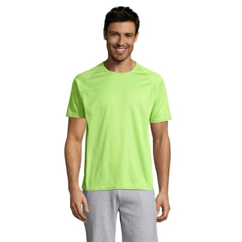 SPORTY Męski T-SHIRT 140g Apple Green 3XL (S11939-AG-3XL)