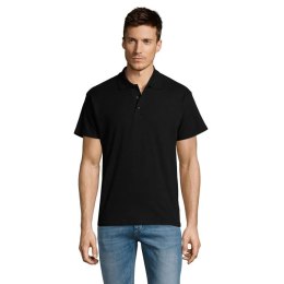 SUMMER II MEN POLO 170g Czarny / Czarny opal 3XL (S11342-BK-3XL)