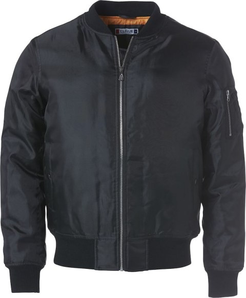 CLIQUE BOMBER JACKET - 3XL (BLACK)