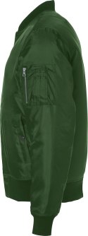 CLIQUE BOMBER JACKET - L (BOTTLE GREEN)