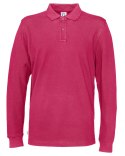 PIQUE LONG SLEEVE - L (CERISE)