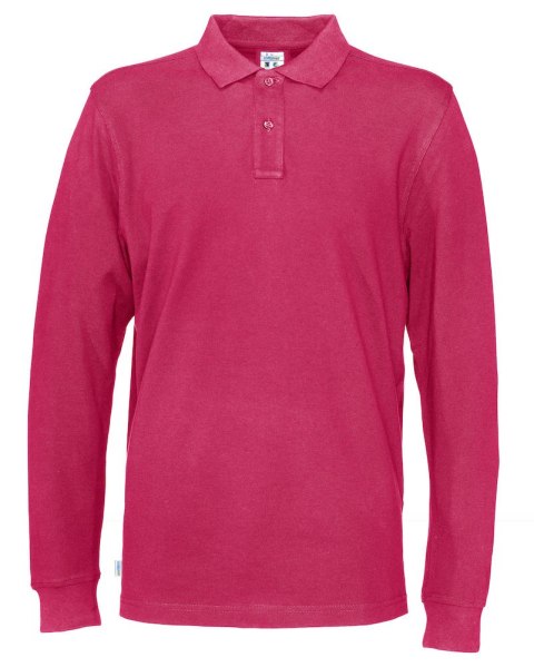 PIQUE LONG SLEEVE - L (CERISE) PIQUE LONG SLEEVE - L (CERISE)