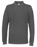 PIQUE LONG SLEEVE - XXL (CHARCOAL)