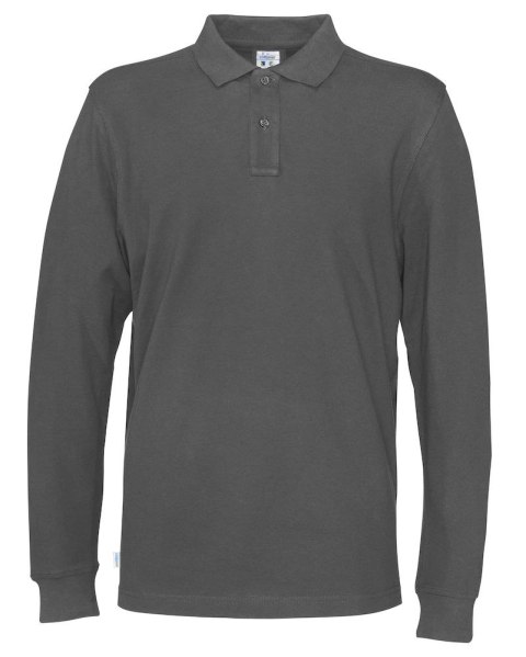 PIQUE LONG SLEEVE - XXL (CHARCOAL) PIQUE LONG SLEEVE - XXL (CHARCOAL)