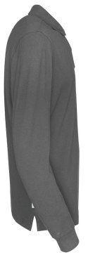 PIQUE LONG SLEEVE - XXL (CHARCOAL)
