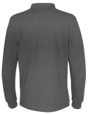 PIQUE LONG SLEEVE - XXL (CHARCOAL)