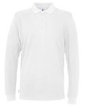 PIQUE LONG SLEEVE - XL (WHITE)