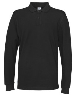 PIQUE LONG SLEEVE - M (BLACK)