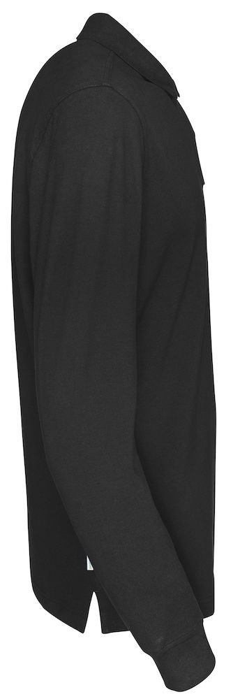 PIQUE LONG SLEEVE - M (BLACK) PIQUE LONG SLEEVE - M (BLACK)