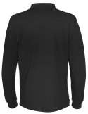 PIQUE LONG SLEEVE - M (BLACK)