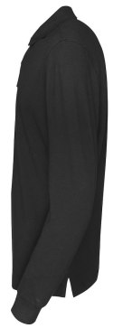 PIQUE LONG SLEEVE - M (BLACK)
