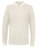 PIQUE LONG SLEEVE - M (OFF-WHITE)