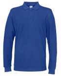 PIQUE LONG SLEEVE - M (ROYAL BLUE)