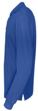 PIQUE LONG SLEEVE - M (ROYAL BLUE)