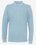PIQUE LONG SLEEVE - M (SKY BLUE)