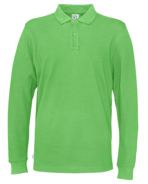 PIQUE LONG SLEEVE - S (GREEN) PIQUE LONG SLEEVE - S (GREEN)