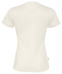 T-SHIRT V-NECK LADY - L (OFF-WHITE)