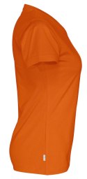 T-SHIRT V-NECK LADY - L (ORANGE)