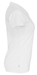 T-SHIRT V-NECK LADY - XXL (WHITE)