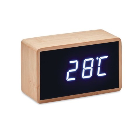 Bambusowy budzik LED drewna (MO9921-40) Bambusowy budzik LED drewna (MO9921-40)